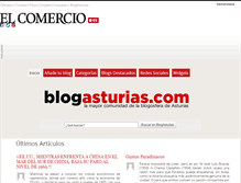 Tablet Screenshot of blogasturias.com